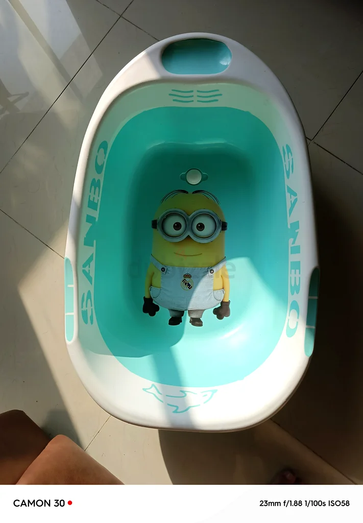 Comfortable Baby Bouncer with Adorable Bear Design and bathtub63207889057283111