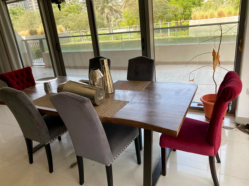 Dining table with six chairs From _ The one brand63217328700034111