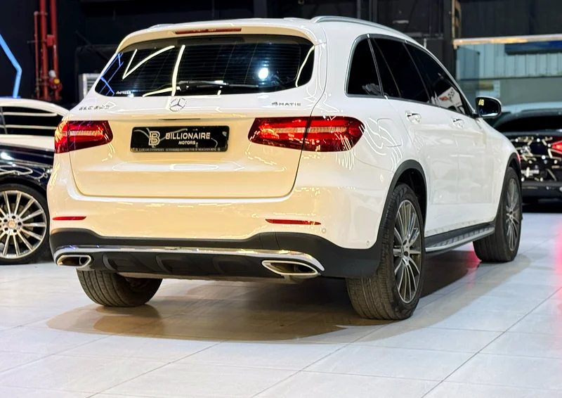 2018 Mercedes-Benz GLC 250 4MATIC | GCC | Super Clean | White  Brown Interior63175701227137113