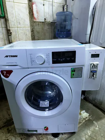 Coin operated washing machine selling