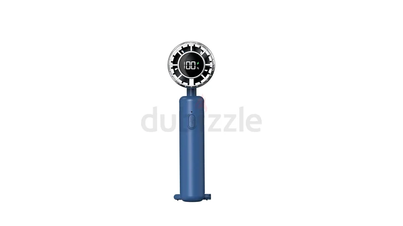 Portable Rechargable Fan, 2000 mah battery-Blue63220326178178113