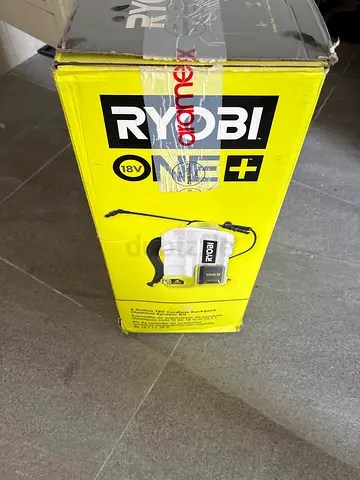 Ryobi cordless backpack sprayer