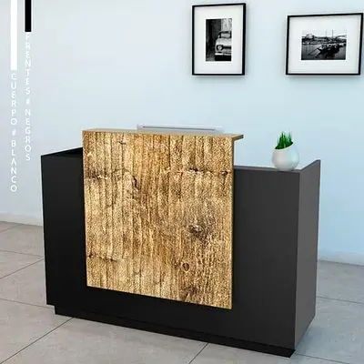 Modern Reception Desk Counter Custom Made