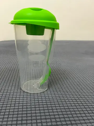 Food Storage Container with Lid,  Fork, and  dipping sauce container