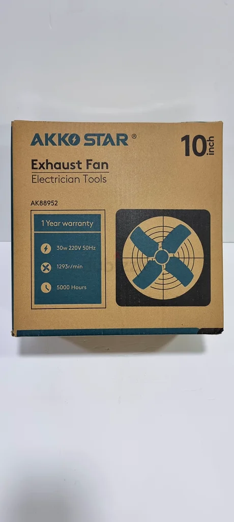 مروحة صناعية معدنية من AKKO STAR - متوفرة بمقاسات 8"، 10"، 12"، 14"، 16"، 18"، 20"، و24"63255541208195112
