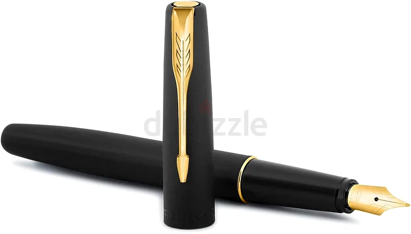 قلم باركر فرونتير ماتي أسود (رأس ذهبي) قلم حبر دائم مناسب للهدايا629336971011851122