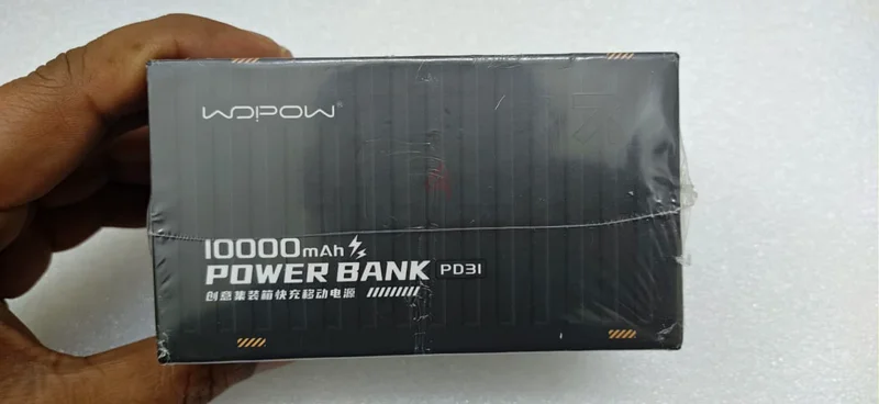 22.5W Fast Charging Mini Container Portable Power Bank 10000mAh Digital Display Dual LED Light63260219476738111