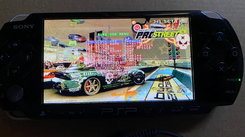 Sony PSP 64 gb+ Original Charger and Games Installed63201163260802111