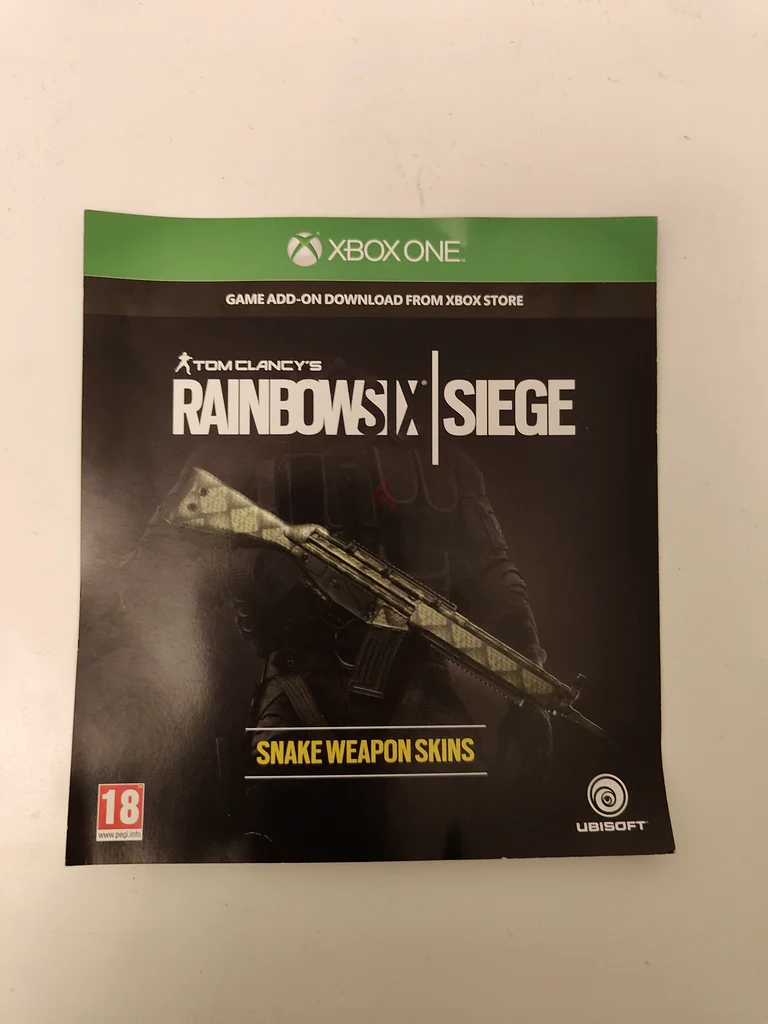 Rainbow Six Siege LIMTED EDITION XBOX63229312505218114