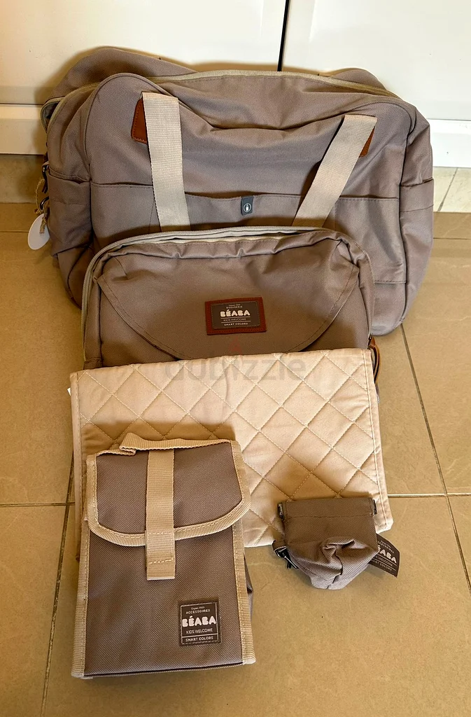 Beaba Baby Diaper/changing Bag Set629296591266571115