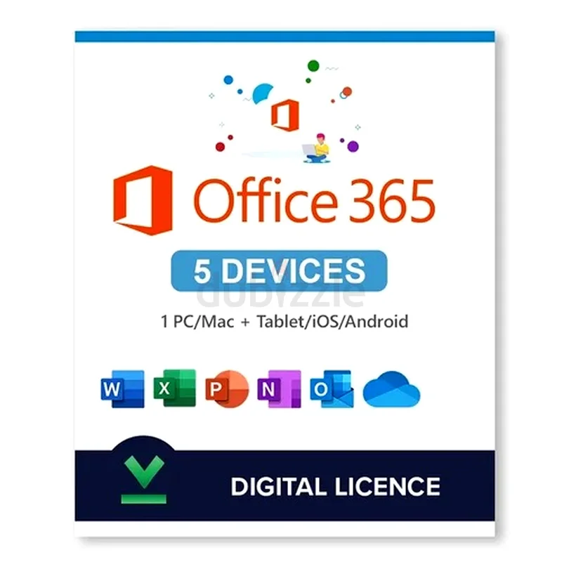 Office 365 lifetime licence 5 devices+100gb OneDrive storage632581433134091114