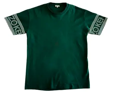 Trendy KENZO Paris Green T-Shirt – Size M  – Original