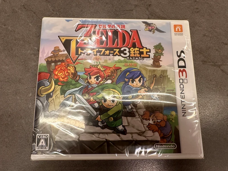 New/Sealed The Legend of Zelda Triforce Heroes632307060953621116