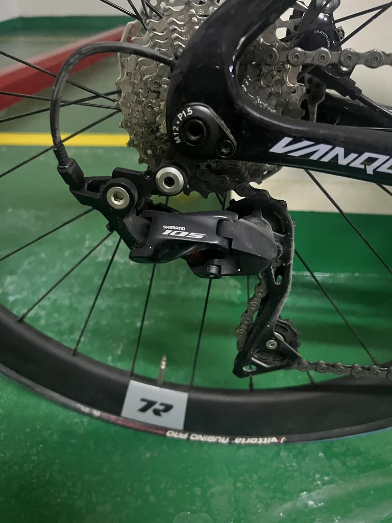 Road bicycle Titan Racing Vanquish, Nano carbon frame. Internal cable routine.63169470520065112