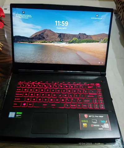 MSI GF65 thin Gaming Laptop in Brand new condition