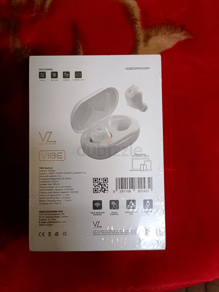 سماعات Voz VTB101 TWS بلوتوث للبيع63222345132675111