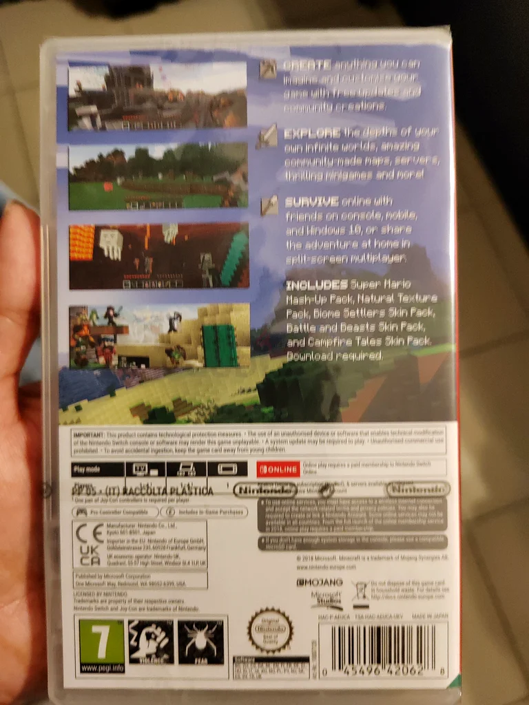 Unlock Adventures with Minecraft on Nintendo Switch!63228311038721111