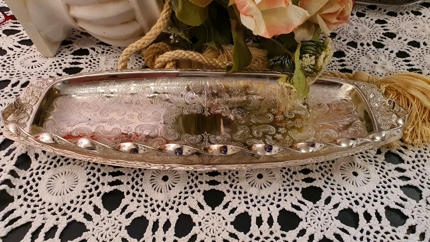 England Dessert Dish E.P on Steel