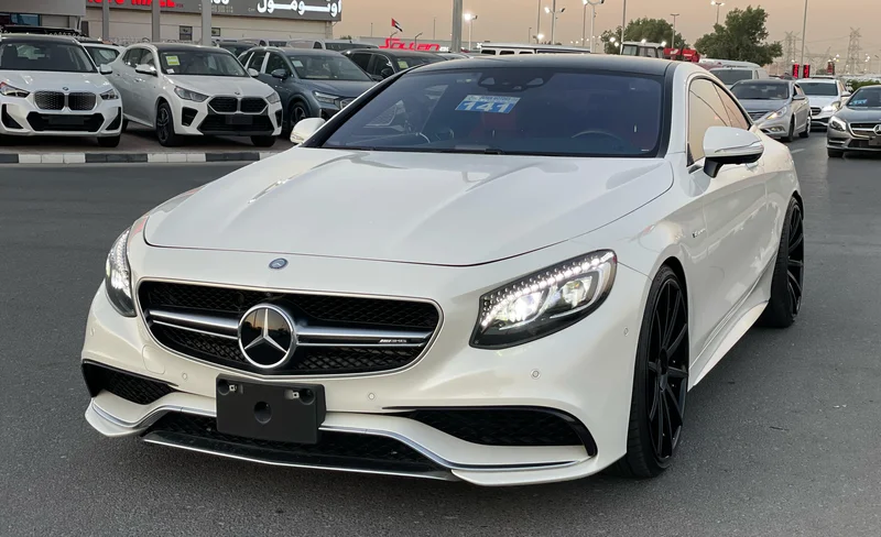 2015  -  S63 AMG COUPE  -  RED INTERIOR  -  ORIGINAL CONDITION  -  LOW MILEAGE62932674399746112