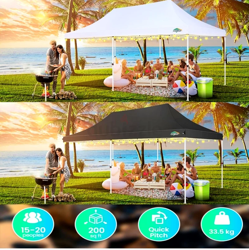 Spacious Outdoor Canopy Tent 10x20 ft  for Ultimate Gatherings. Brandnew.  Never Used.63189623216385110