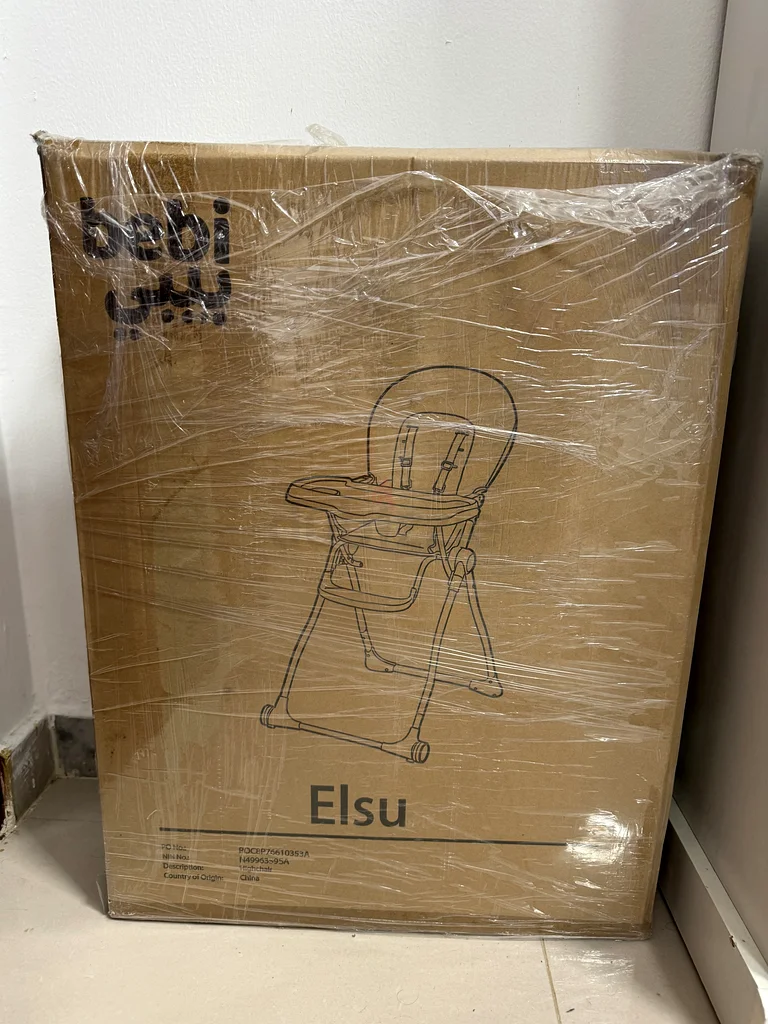 Brand New Elsu High Chair - Perfect for Feeding Time!632042804268831128