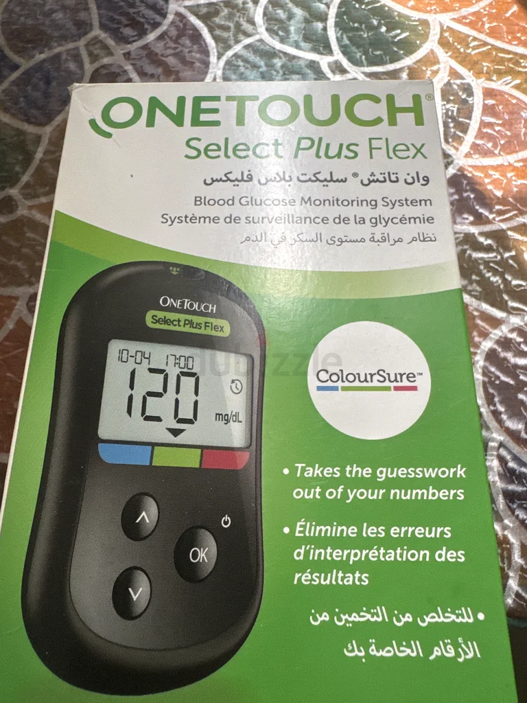 جهاز قياس سكر الدم بنقطة دم واحدة63262388550273110