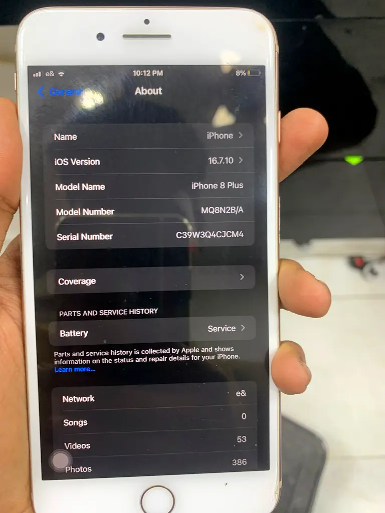 iPhone 8 plus63214425865859115