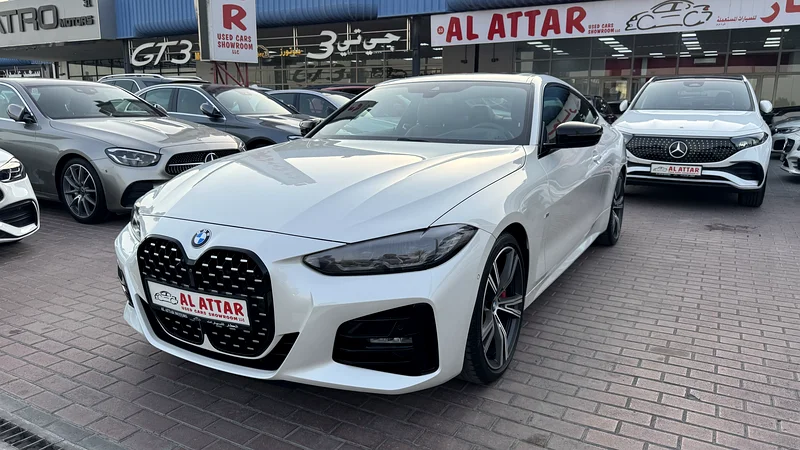 2021 BMW 430i coupe I GCC specs I M package I Full service history with AGMC63142583525890111