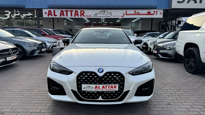 2021 BMW 430i coupe I GCC specs I M package I Full service history with AGMC63142583525890112