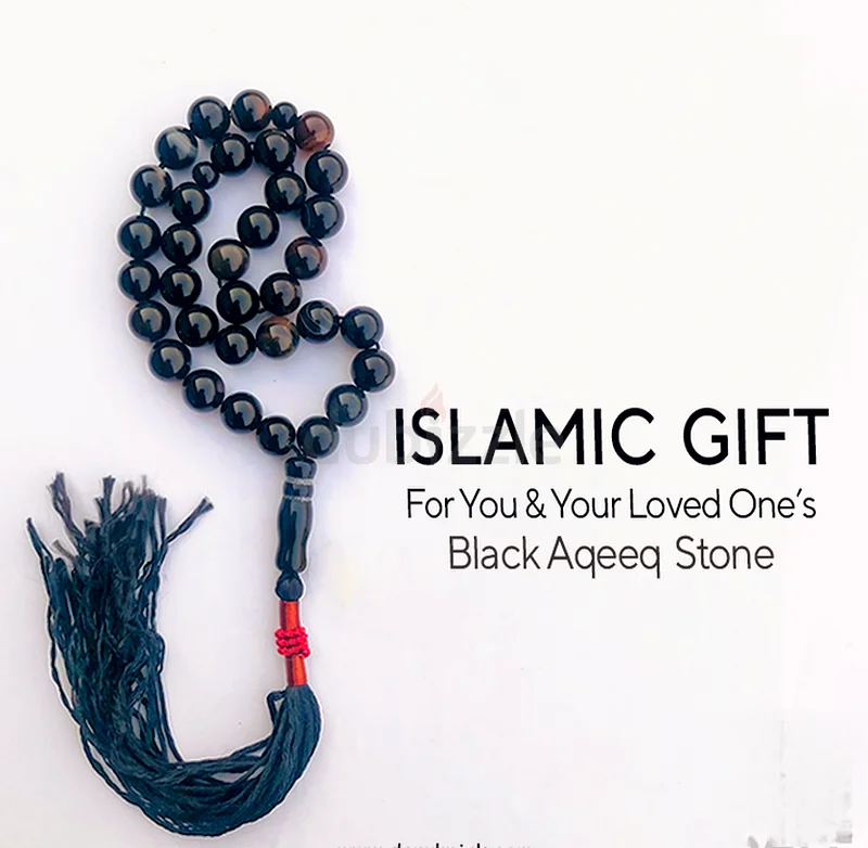 Authentic Black Agate Prayer Beads - Perfect for Spirituality63172682795010114