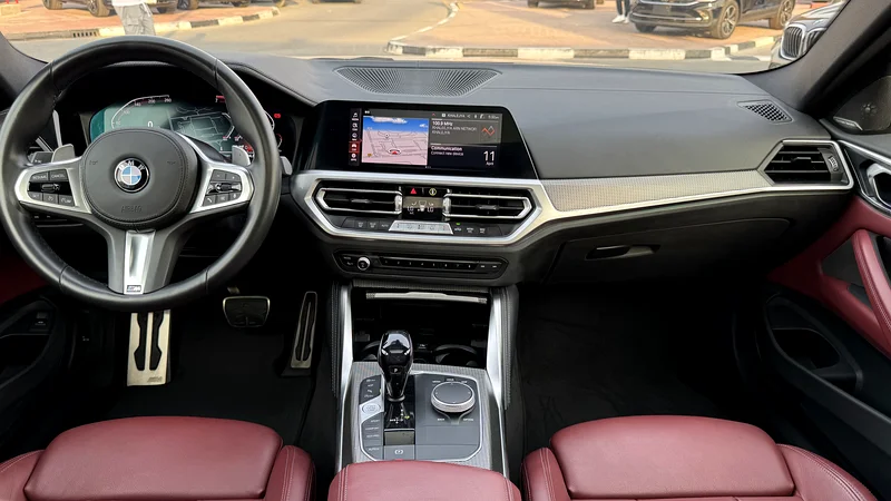 2021 BMW 430i coupe I GCC specs I M package I Full service history with AGMC63142583525890114