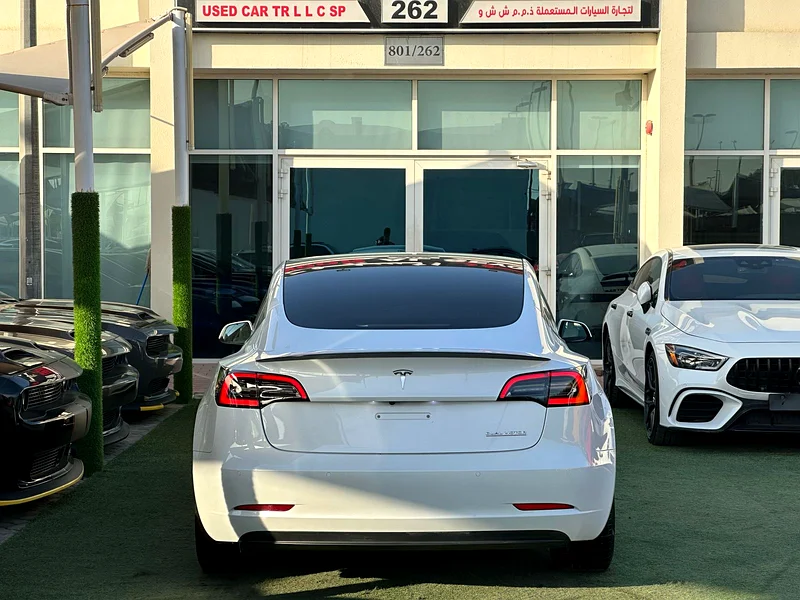 TESLA MODEL 3 PERFORMANCE 2022 GCC ORIGINAL PAINT UNDER WARRANTY63175703462787113