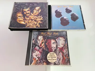 3 Wet W3t W.e.t Music CD’s