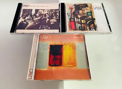 3 UB40 Music CD’s