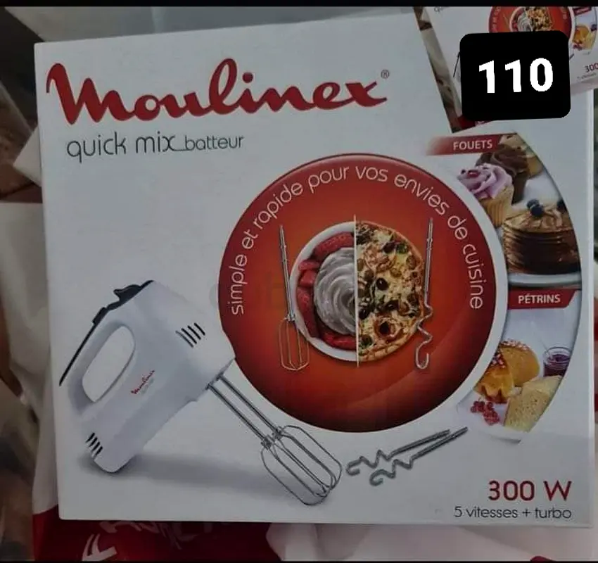 Moulinex Quick Mix Hand Mixer - Effortless Mixing Awaits!
