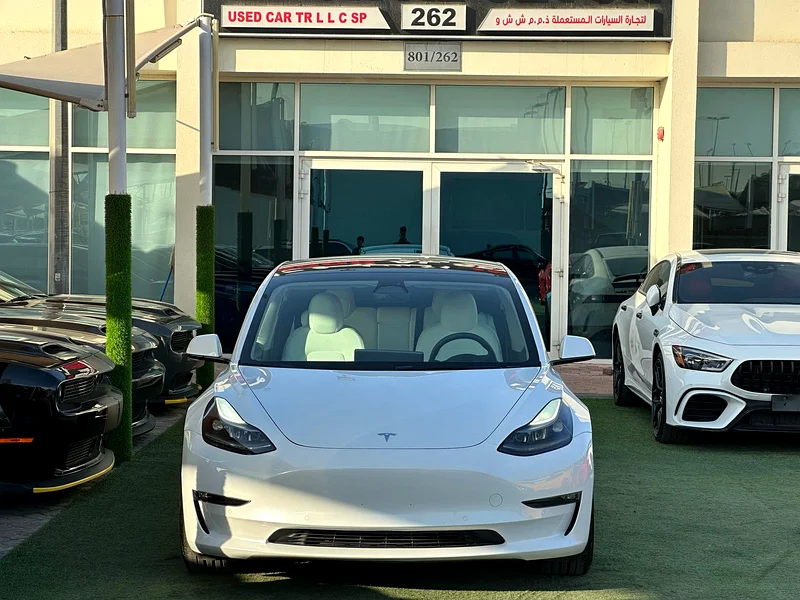 TESLA MODEL 3 PERFORMANCE 2022 GCC ORIGINAL PAINT UNDER WARRANTY63175703462787112