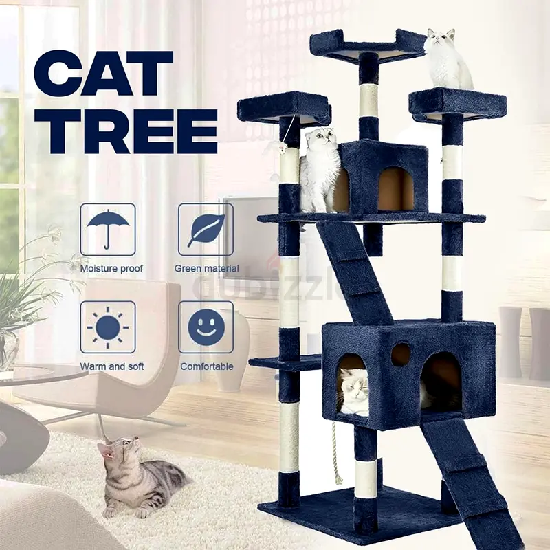 Cat tree house63232648163715112