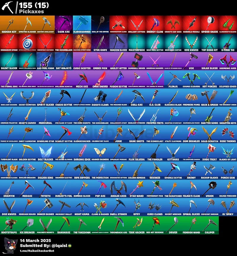 حساب فورتنايت نادر وحصري63228311778435112