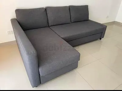 IKEA l shaped sofa cum bed