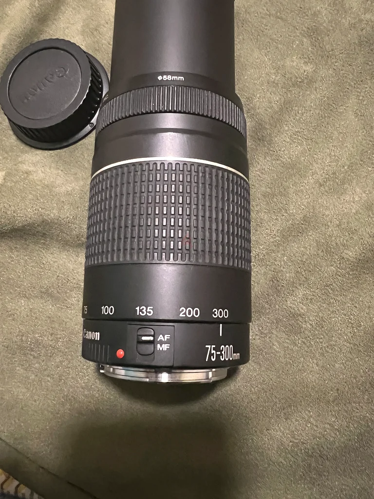 CANON LENS 75-300MM BEST FOR ZOOMING AND PHOTOGRAPY63202684844931114