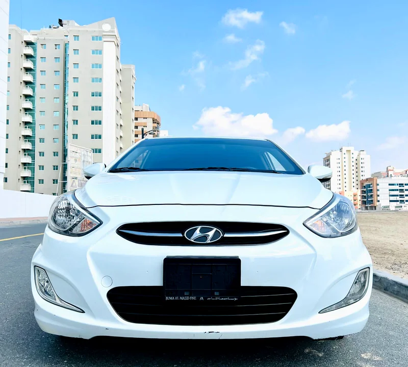 HYUNDAI ACCENT 2016 MODEL WHITE LOW KM REF.494763406902782338114