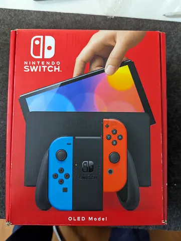 Nintendo switch neon-Open Box – Never Used – Full Accessories