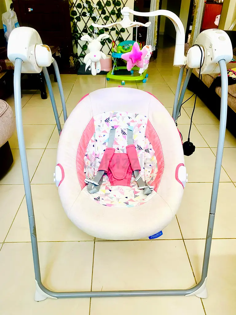 Gentle Baby Swing and rarely used stoller for selling due to relocation
