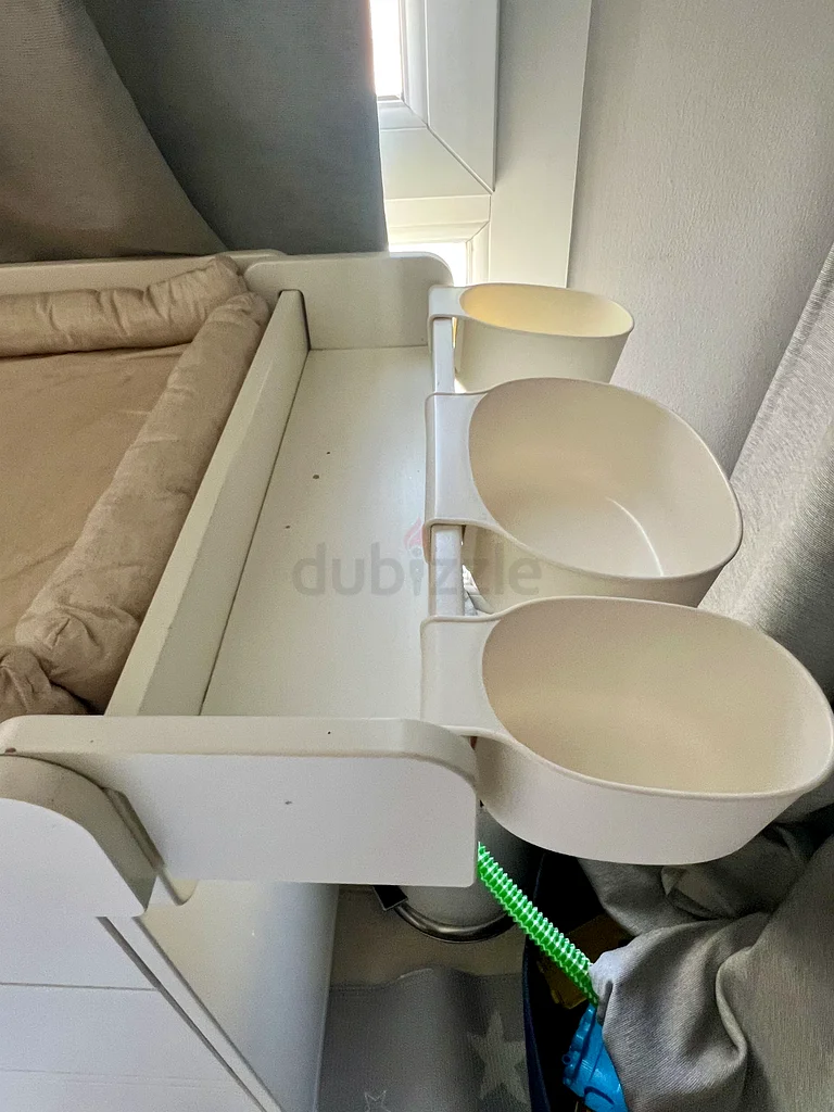 Stokke Changing Table and Dresser white/  Stylish  Functional Nursery Storage63195623877121113