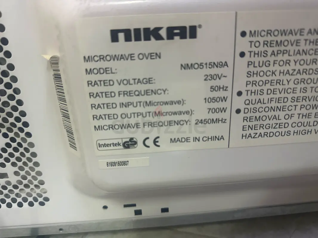 Microwave oven63248246442882112