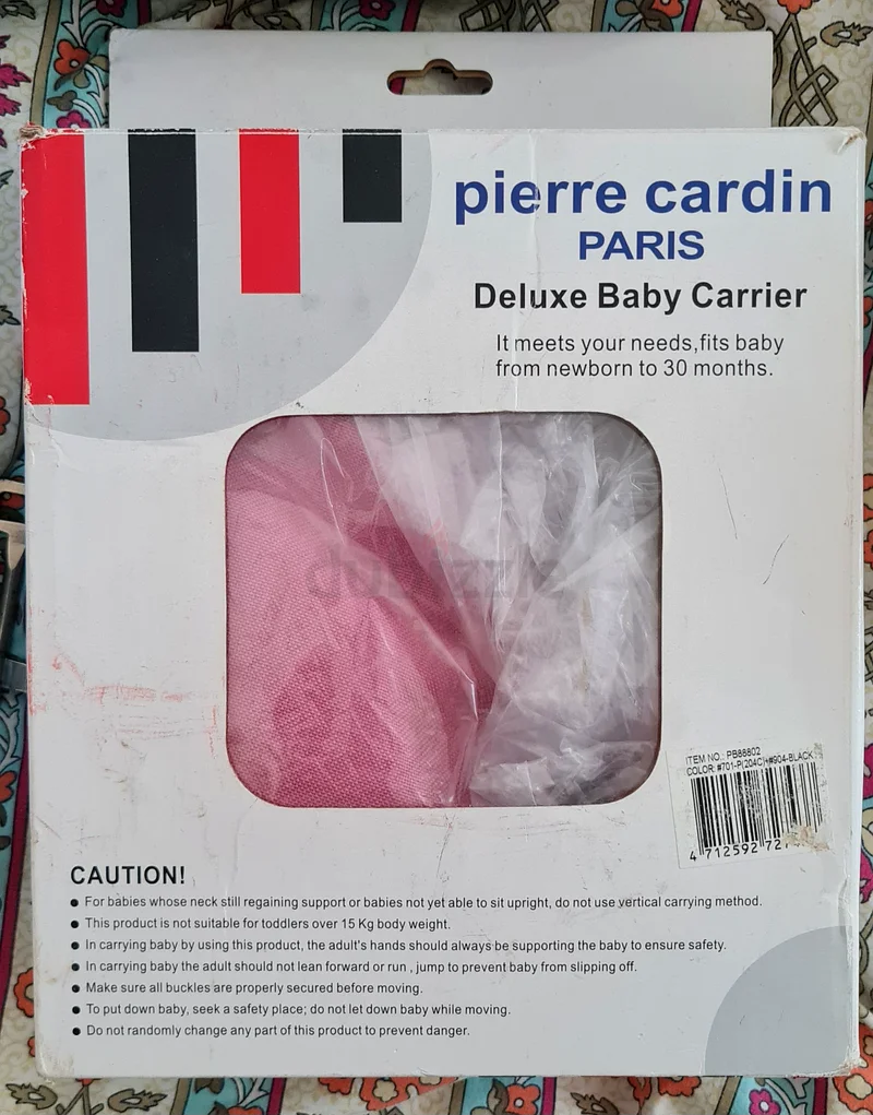 Pierre Cardin Deluxe Baby Carrier - Comfort  Convenience!632053628089611118