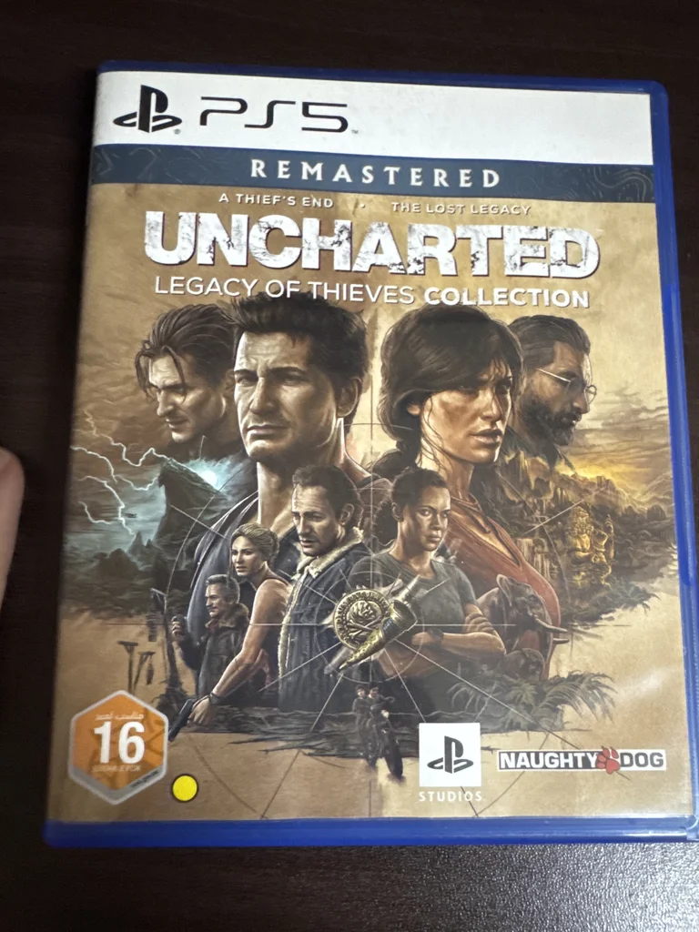 Uncharted: مجموعة تراث اللصوص (PS5) - إصدار مُحسَّن!629296584765461125