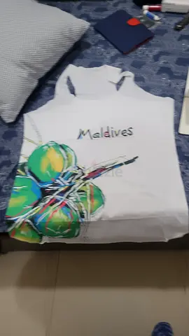 Vibrant Maldives-Themed T-Shirt - Perfect for Beach Days!