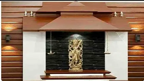Elegant Wooden Puja Mandir for Your Home