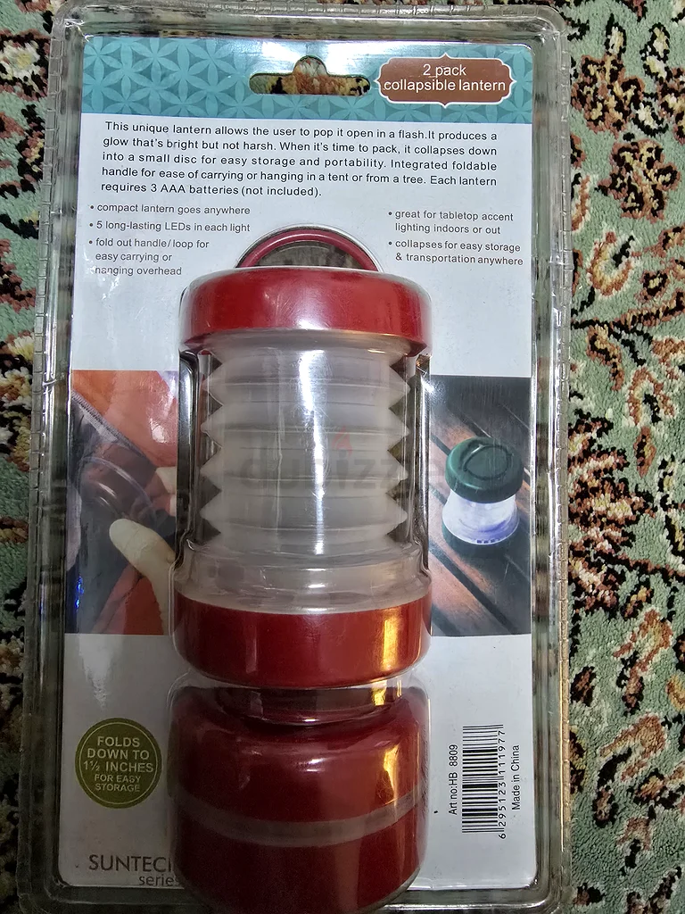 Portable LED Lantern - Perfect for Outdoor Adventures!63253473036545111